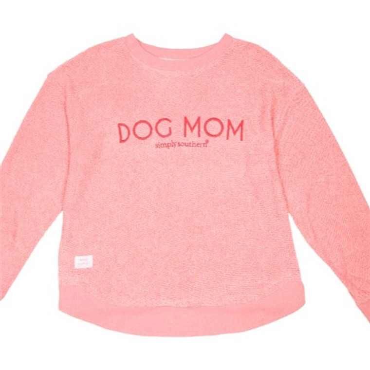 Simply Southern Dog Mom Terry Pullover