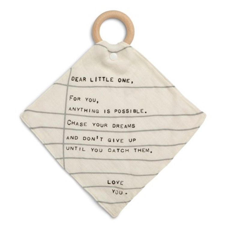 Dear You Little One Teether Blankie