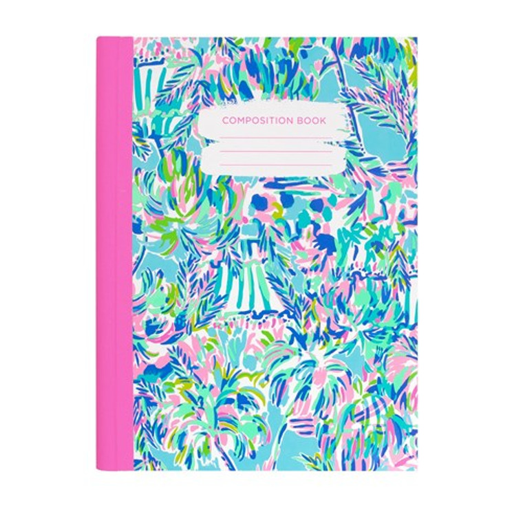 Cabana Cocktail/Party All the Tide Composition Book Set by Lilly Pulitzer