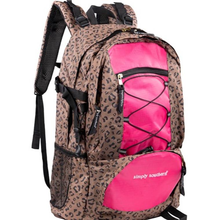 Simply Southern Leopard Print Backpack