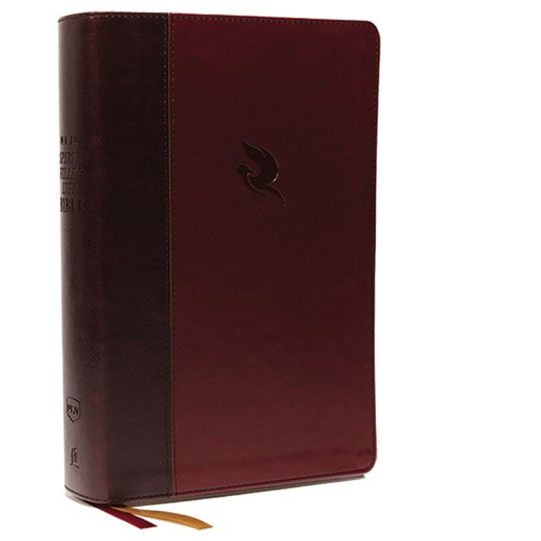 NKJV Burgundy Thumb Index Spirit-Filled Life Bible