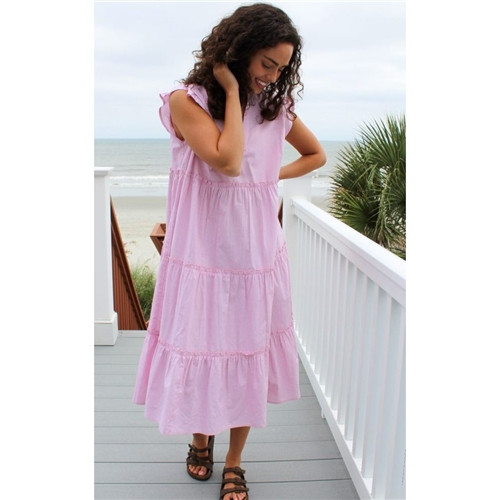 Simply Southern Ruffle Maxi Dress