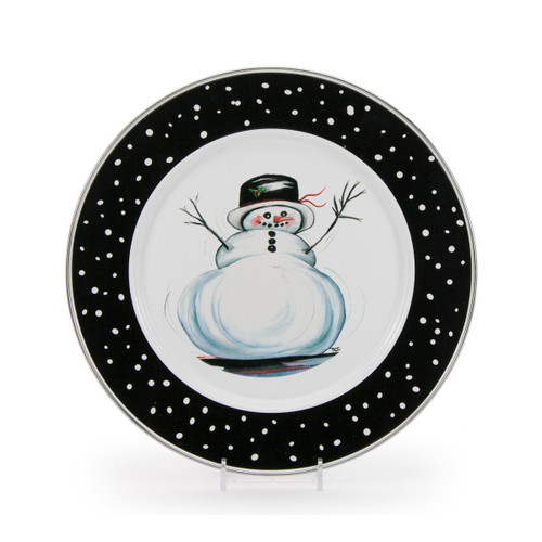 Snowman Dinner Plates