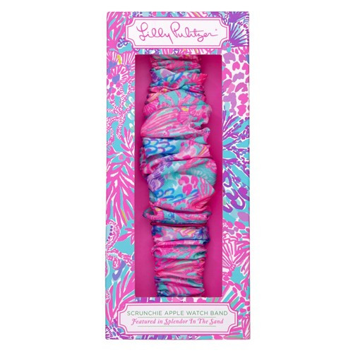Splendor in the Sand Scrunchie Apple Watch Band - McClard display picture 1