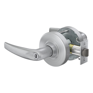 Schlage ALX40 Privacy Lock | Coin Turn | Athens Lever | Satin Chrome (626) | Grade 2