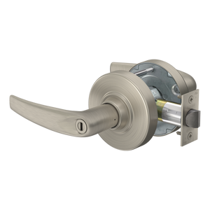 Schlage ALX40 Privacy Lock | Coin Turn | Athens Lever | Satin Nickel (619) | Grade 2
