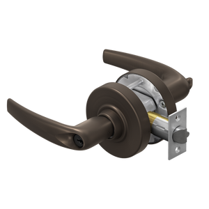 Schlage ALX53 Entrance Lock | Conventional Cylinder | Athens Lever | Oil Rubbed Bronze (613) | Grade 2