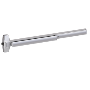Von Duprin 78 Wide Stile Rim Exit Device, Lever Night Latch, 48 Inch (4 Foot), Satin Chrome, RHR - Right Hand Reverse