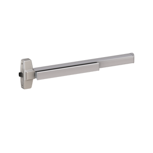 Von Duprin 78 Wide Stile Rim Exit Device, Lever Blank Escutcheon, Fire Rated, 36 Inch (3 Foot), Satin Stainless Steel, LHR - Left Hand Reverse