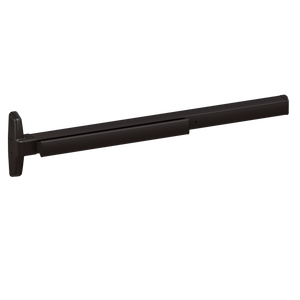 Von Duprin 7547 Narrow Stile Concealed Vertical Rod Exit Device, Lever Night Latch, 48 Inch (4 Foot), Dark Bronze Anodized, RHR - Right Hand Reverse