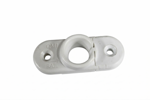 2 PIECE STRAP GUIDE, WHITE