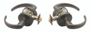 Schlage ND10 Passage Latch | Sparta Lever | Oil Rubbed Bronze (613) | Grade 1