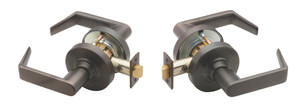 Schlage ND25 Exit Lock Blank Plate | Rhodes Lever | Oil Rubbed Bronze (613) | Grade 1