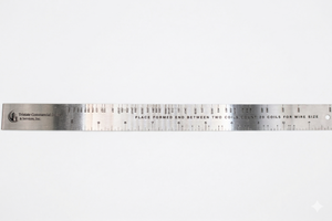 Ruler wire gauge