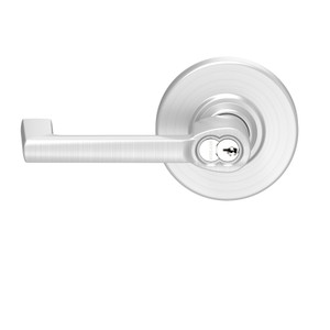 Schlage ND50 Entrance Office Lock | Longitude Lever | Satin Nickel (619) | Grade 1