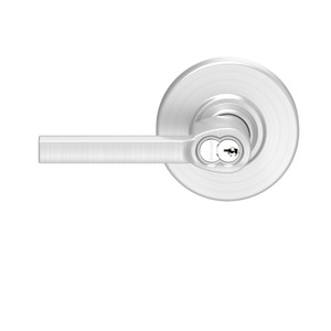 Schlage ND50 Entrance Office Lock | Latitude Lever | Bright Brass (605) | Grade 1