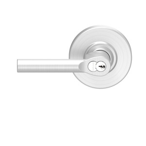 Schlage ND50 Entrance Office Lock | Broadway Lever | Satin Nickel (619) | Grade 1