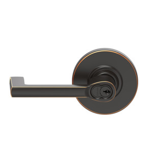 Schlage ND50 Entrance Office Lock | Longitude Lever | Oil Rubbed Bronze (613) | Grade 1