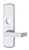 Von Duprin 996L-NL-18-R/V | Lever Night Latch 18 | Rim and Vertical Rod | Satin Aluminum (US28) | Right Hand Reverse