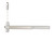 Von Duprin 9927-F Surface Vertical Rod | Less Bottom Rod | Fire Rated | L-NL-06 | 36" (3 ft) | Satin Chrome (US26D) | Left Hand Reverse