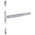 Von Duprin 7527 Narrow Stile Surface Vertical Rod Exit Device, Lever Blank Escutcheon, 36 Inch (3 Foot), Satin Chrome, RHR - Right Hand Reverse