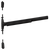 Von Duprin 7527 Narrow Stile Surface Vertical Rod Exit Device, Lever Blank Escutcheon, 48 Inch (4 Foot), Matte Black, RHR - Right Hand Reverse