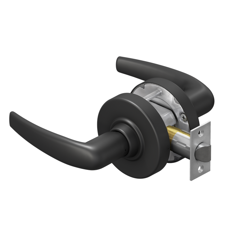 Schlage ALX10 Passage Lock | Athens Lever | Matte Black (622) | Grade 2