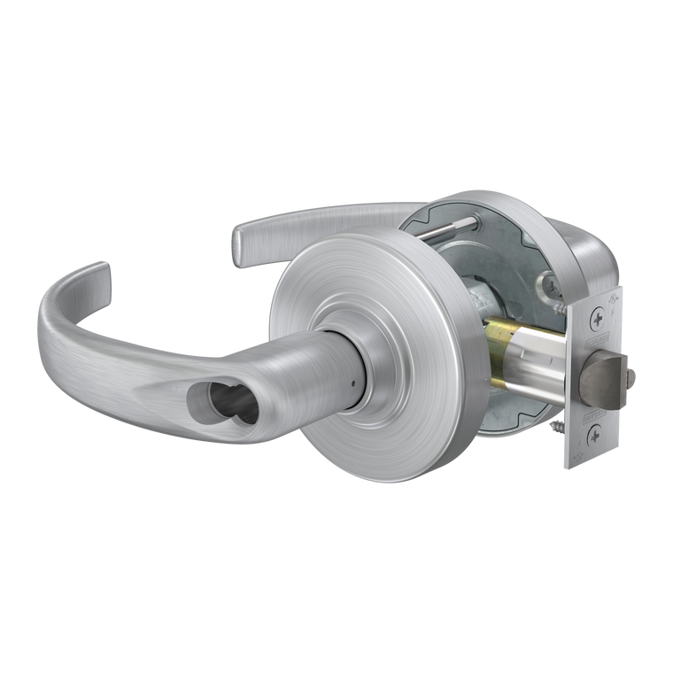 Schlage ALX80 Storeroom Lock | SFIC Cylinder | Sparta Lever | Satin Chrome (626) | Grade 2