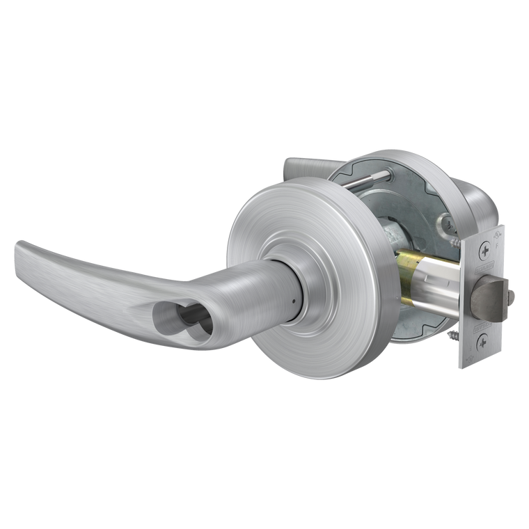 Schlage ALX80 Storeroom Lock | FSIC Cylinder | Athens Lever | Satin Chrome (626) | Grade 2