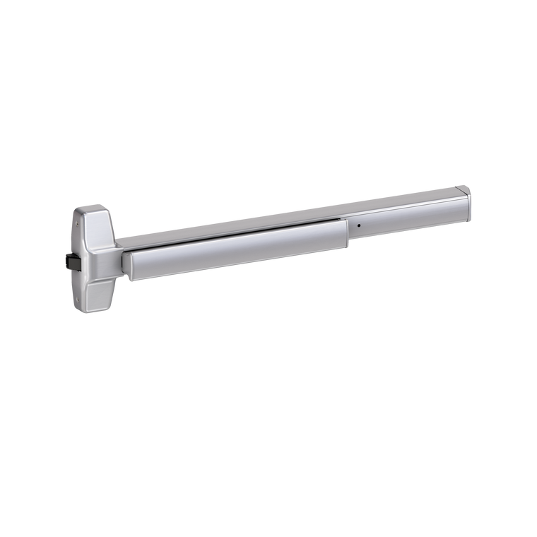 Von Duprin 78 Wide Stile Rim Exit Device, Lever Blank Escutcheon, 36 Inch (3 Foot), Satin Chrome, RHR - Right Hand Reverse