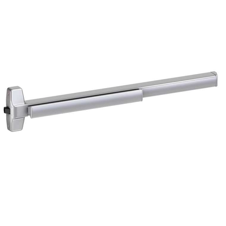 Von Duprin 78 Wide Stile Rim Exit Device, Lever Night Latch, Fire Rated, 48 Inch (4 Foot), Satin Chrome, RHR - Right Hand Reverse