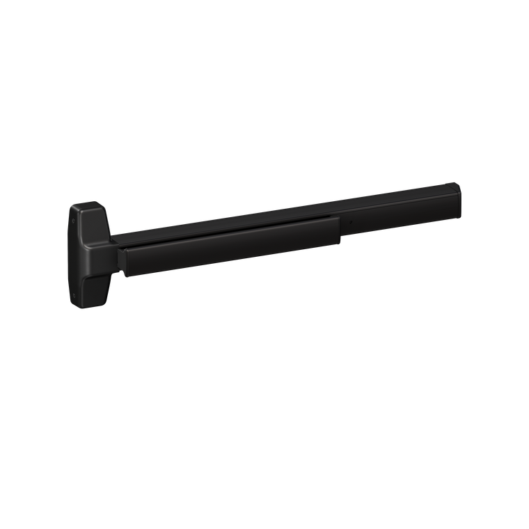 Von Duprin 7847 Wide Stile Concealed Vertical Rod Exit Device, Exit Only, 36 Inch (3 Foot), Matte Black, Non-Handed