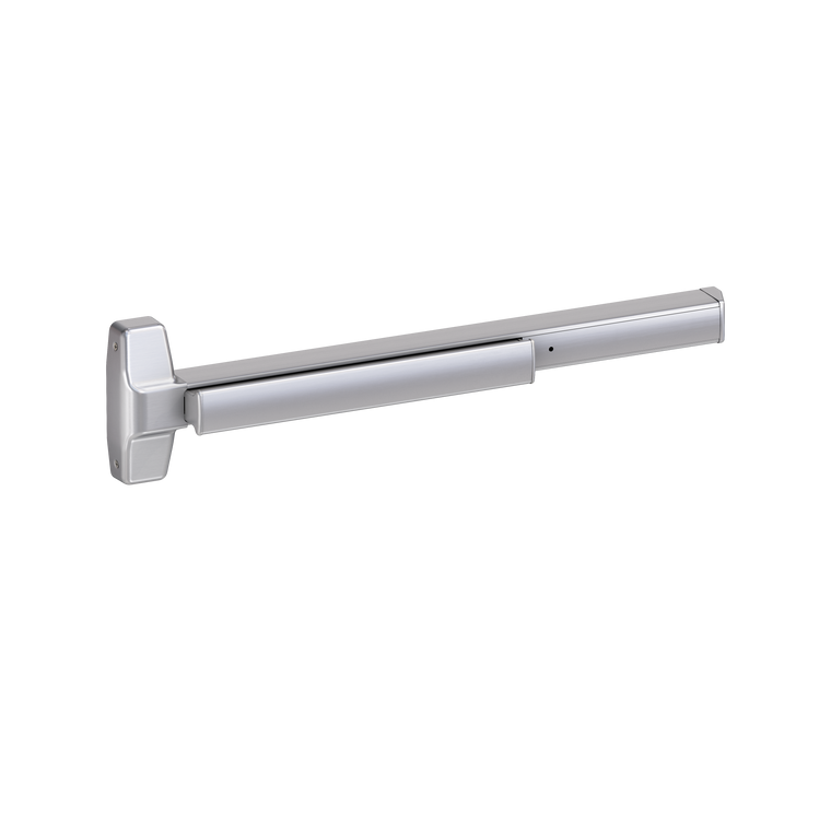 Von Duprin 7847 Wide Stile Concealed Vertical Rod Exit Device, Lever Blank Escutcheon, 36 Inch (3 Foot), Satin Chrome, RHR - Right Hand Reverse