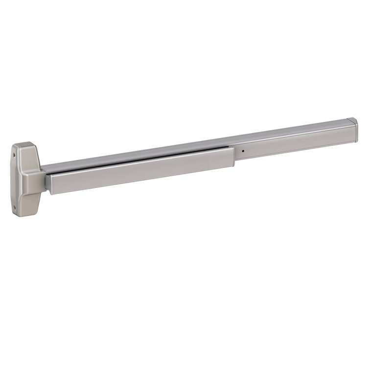 Von Duprin 7847 Wide Stile Concealed Vertical Rod Exit Device, Lever Blank Escutcheon, 48 Inch (4 Foot), Satin Stainless Steel, RHR - Right Hand Reverse