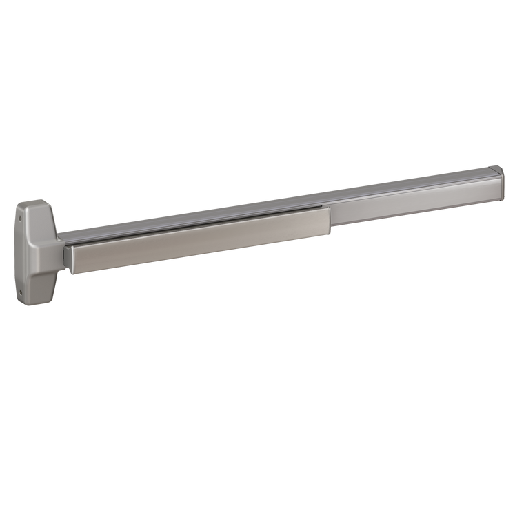 Von Duprin 7847 Wide Stile Concealed Vertical Rod Exit Device, Lever Classroom, Fire Rated, 48 Inch (4 Foot), Satin Aluminum, LHR - Left Hand Reverse