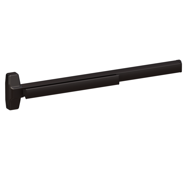 Von Duprin 7847 Wide Stile Concealed Vertical Rod Exit Device, Lever Classroom, Fire Rated, 48 Inch (4 Foot), Dark Bronze Anodized, RHR - Right Hand Reverse