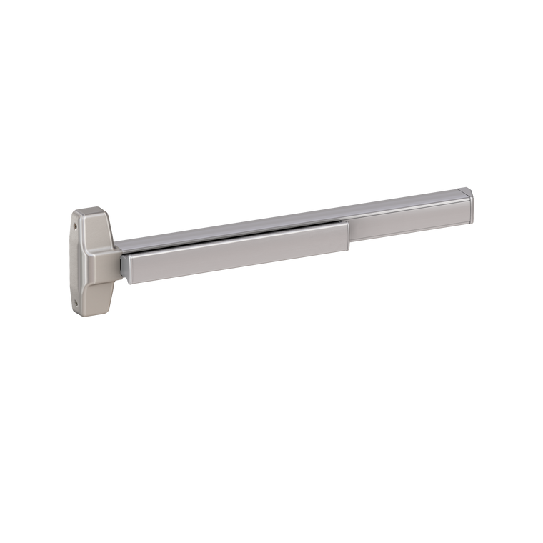 Von Duprin 7847 Wide Stile Concealed Vertical Rod Exit Device, Lever Blank Escutcheon, Fire Rated, 36 Inch (3 Foot), Satin Stainless Steel, LHR - Left Hand Reverse