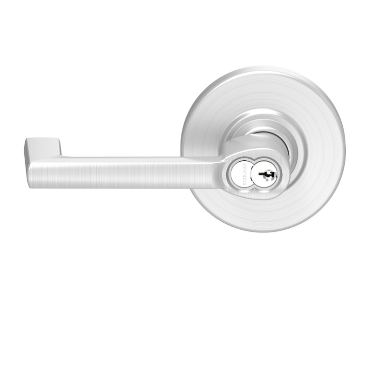 Schlage ND10 Passage Latch | Longitude Lever | Satin Nickel (619) | Grade 1