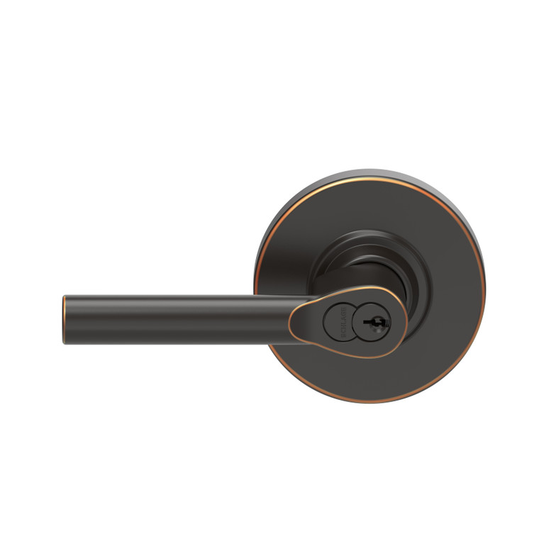 Schlage ND50 Entrance Office Lock | Broadway Lever | Oil Rubbed Bronze (613) | Grade 1