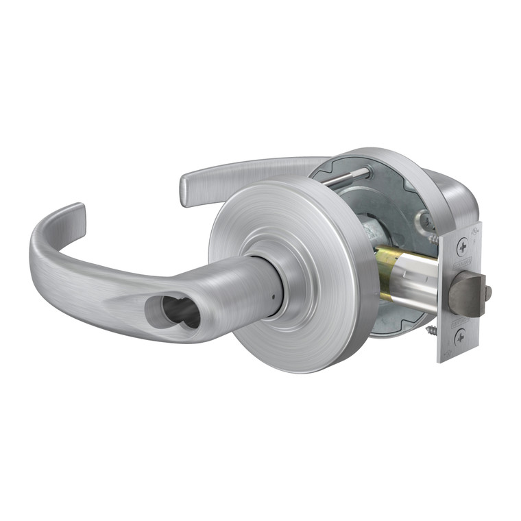 Schlage ND75 Classroom Security Lock | Sparta Lever | Satin Chrome (626) | Grade 1