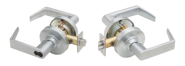 Schlage ND80 Storeroom Lock | Rhodes Lever | Matte Black (622) | Grade 1