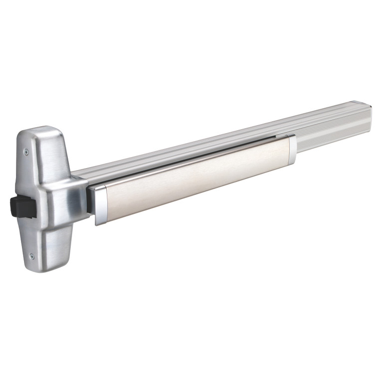 Von Duprin QEL98 Rim | QEL | Lever 06 | Night Latch | Panic | 48" (4 ft) | Aluminum (689) | Left Hand Reverse