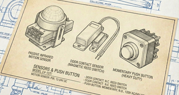 Sensors, Switches, Relays, Timers