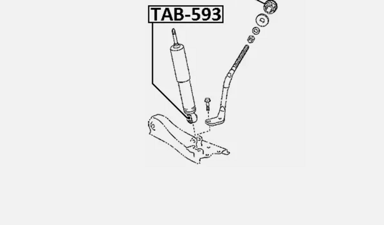 SHOCK absorber bushing
