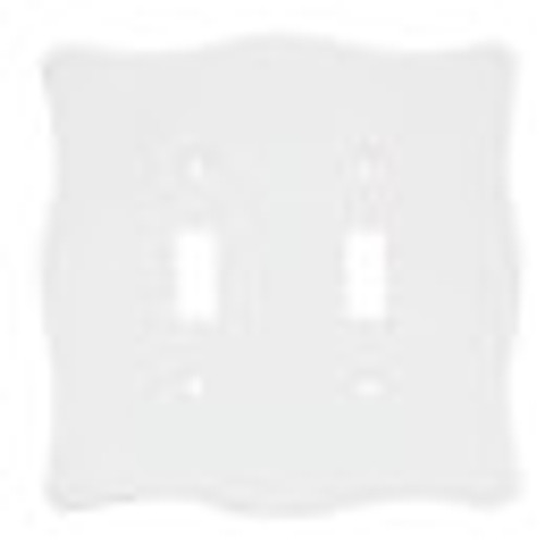 White Nylon Double Switch Wall Plate
LQ-64601