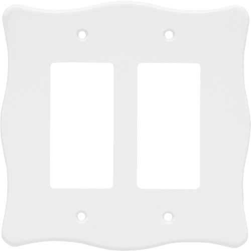 White Double Duplex Wall Plate
LQ-64600