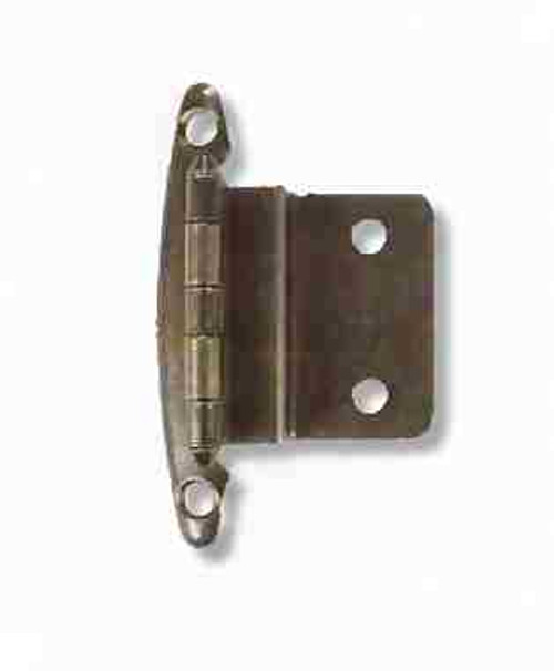 Hinge 3/8" Inset - Free Swing - Antique Brass