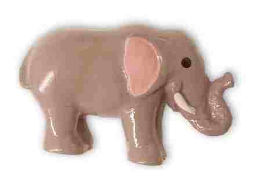 Hand Painted Resin Elephant Knob 2-1/2" AM-CP9369-HP