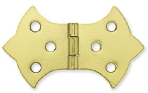 Butterfly Hinge 3 1/8" Bright Brass Trunk Hinge L-H00906-BP-A