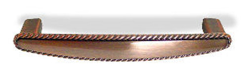 Satin Red Antique Brushed Copper handle 96Mm L-PN0402V-SR-C